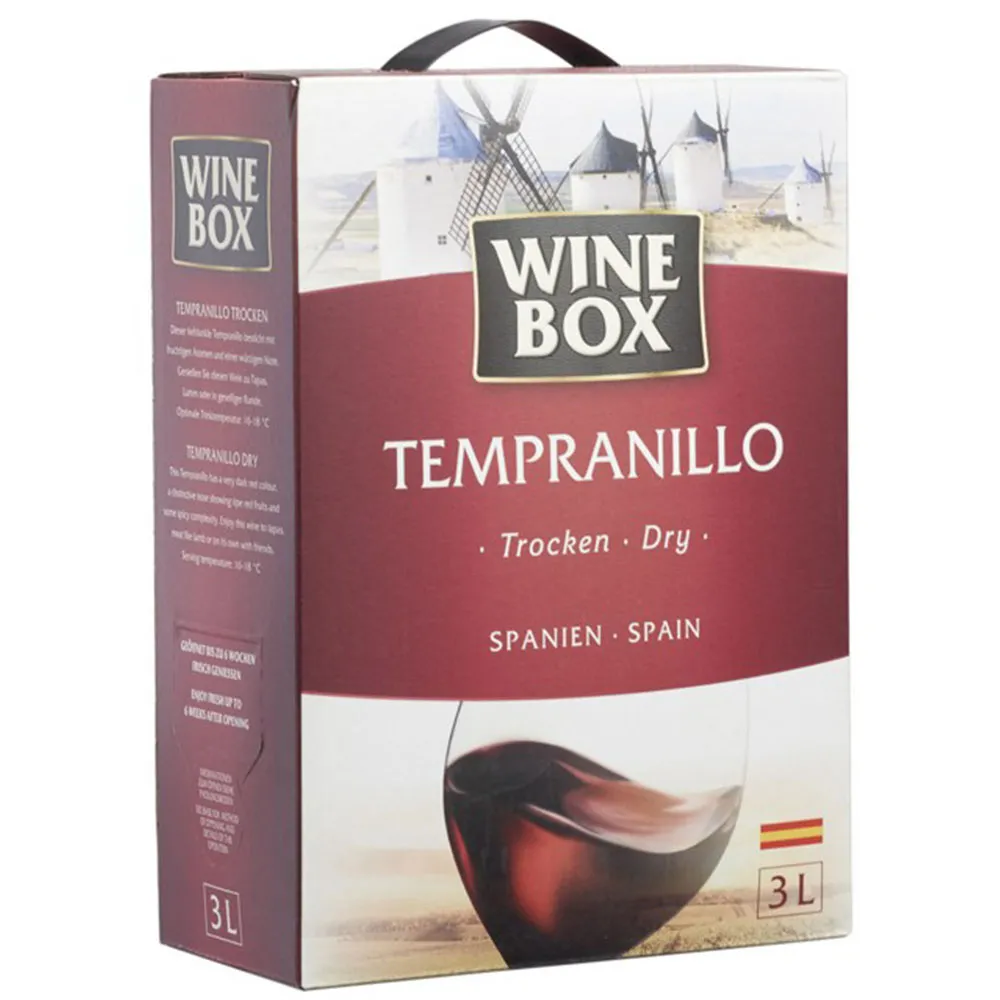 Winebox Tempranillo VdlT Castilla Bag in Box 3 l