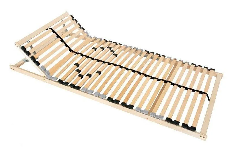 7-Zonen- Lattenrost Ergo 80 x 200 cm, Kopfteil verstellbar, zerlegt