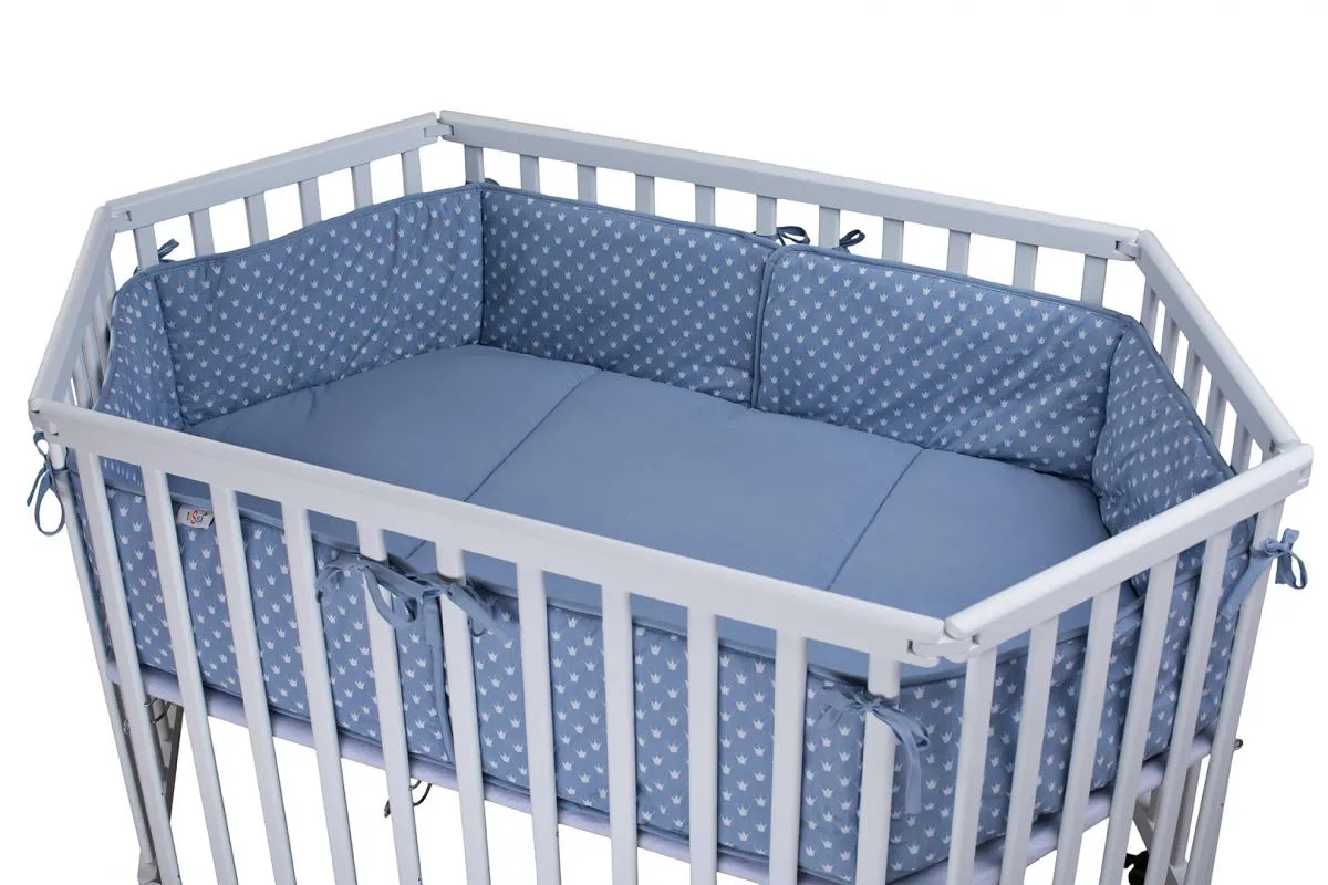 tiSsi® Laufgittereinlage 6eck blau Krone