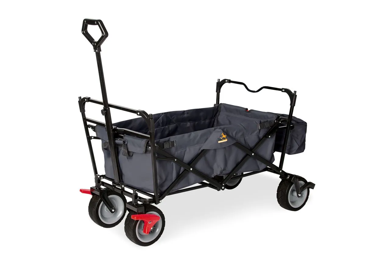 Pinolino Klappbollerwagen Paxi ; mit Bremse, anthrazit