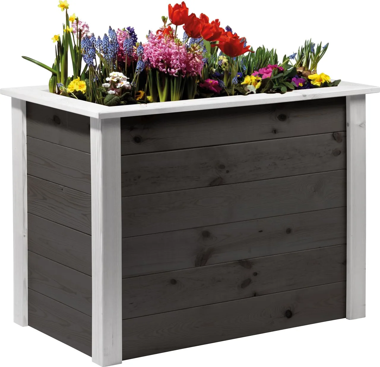 Hochbeet Bausatz "Two-Tone" Grau