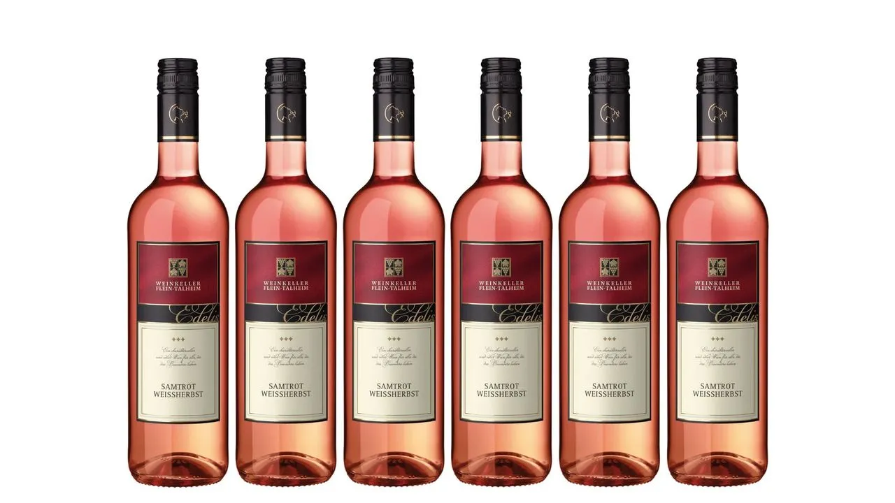 OOS Fleiner Samtrot Weißherbst Qba 0,750 Ltr. 6er Karton