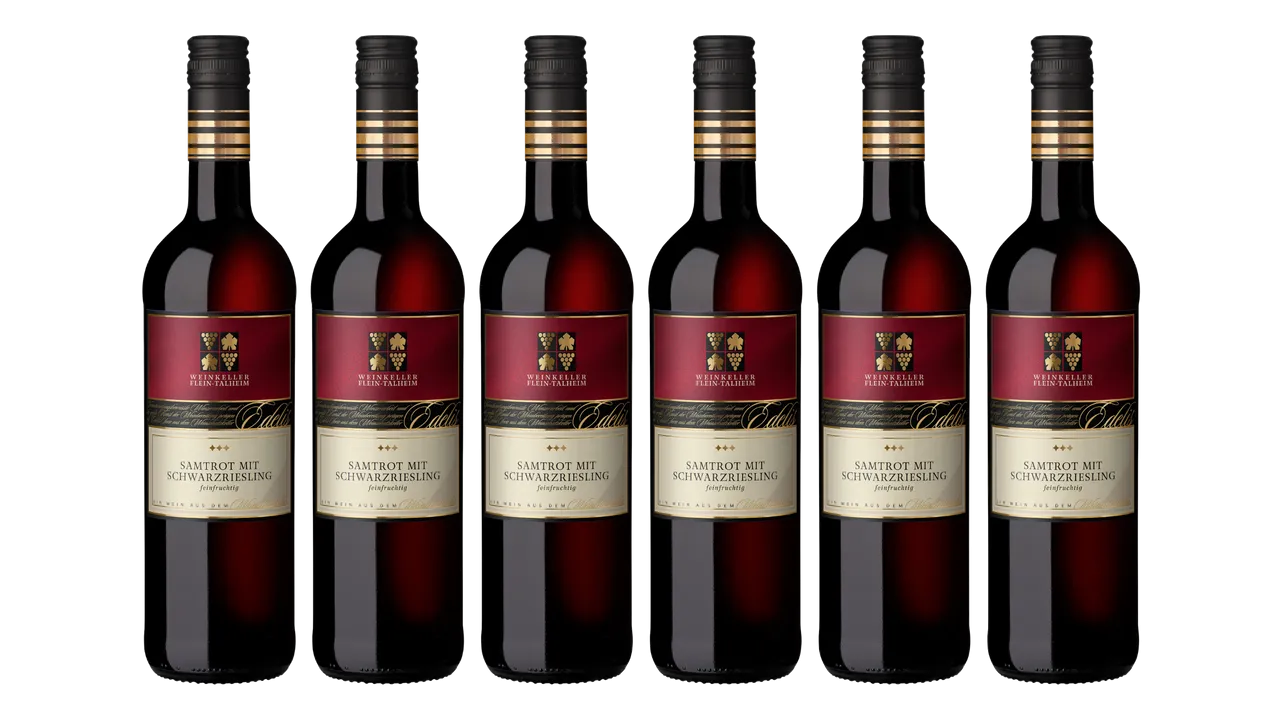 OOS Fleiner Samtrot Mit Schwr.Qba 0,750 Ltr. 6er Karton