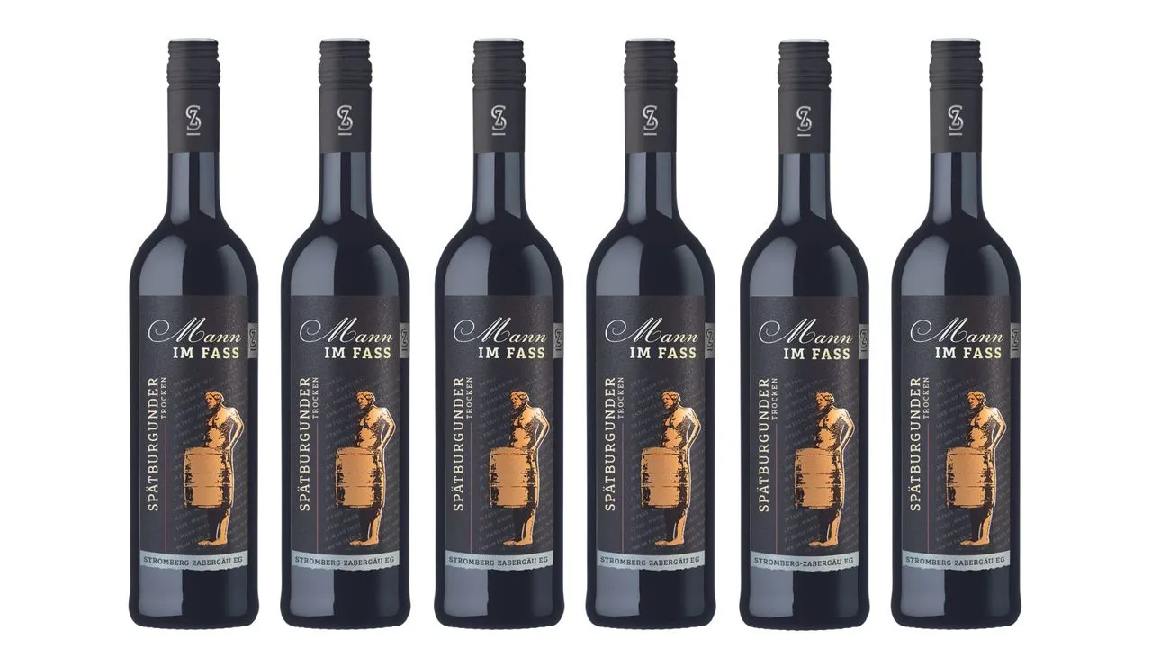 OOS Brack.Spätburgunder Qbatr. Edition"Mann Im Fass" 0,750 Ltr. 6er Karton