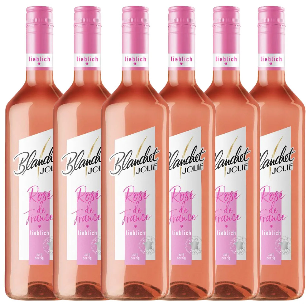 Jolie Rosé de France Lieblich 0,75l - 6er Karton