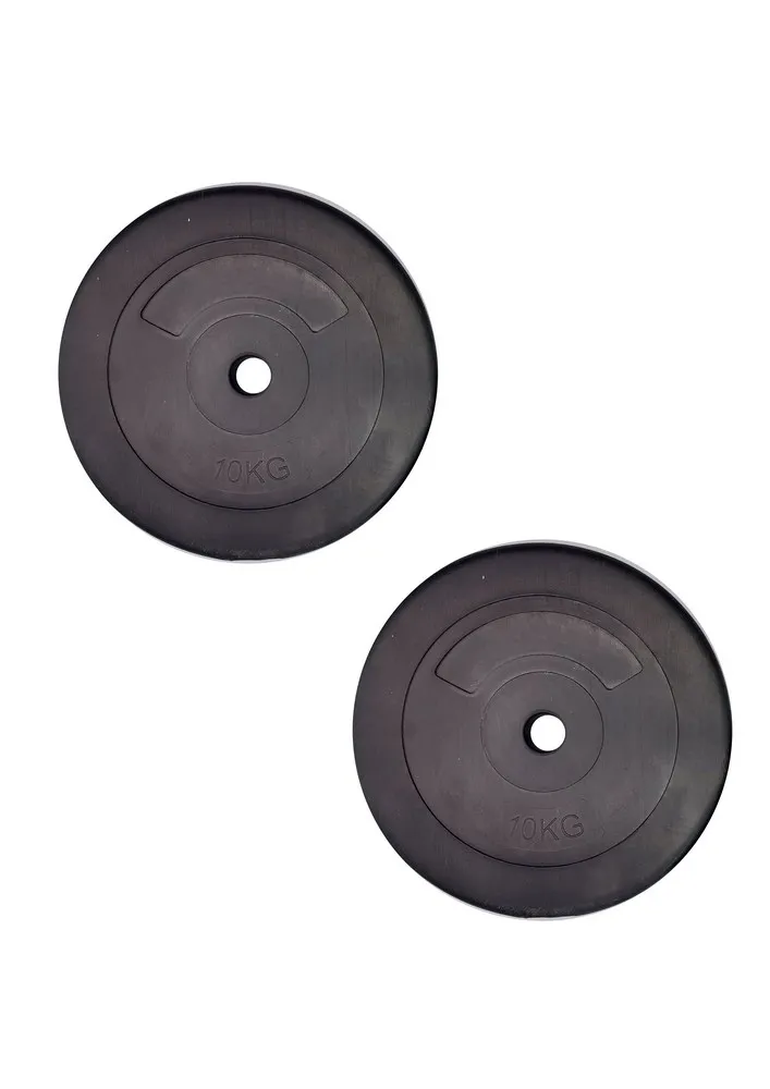 Hantelscheiben, 2x 10 kg - 2er-Set
