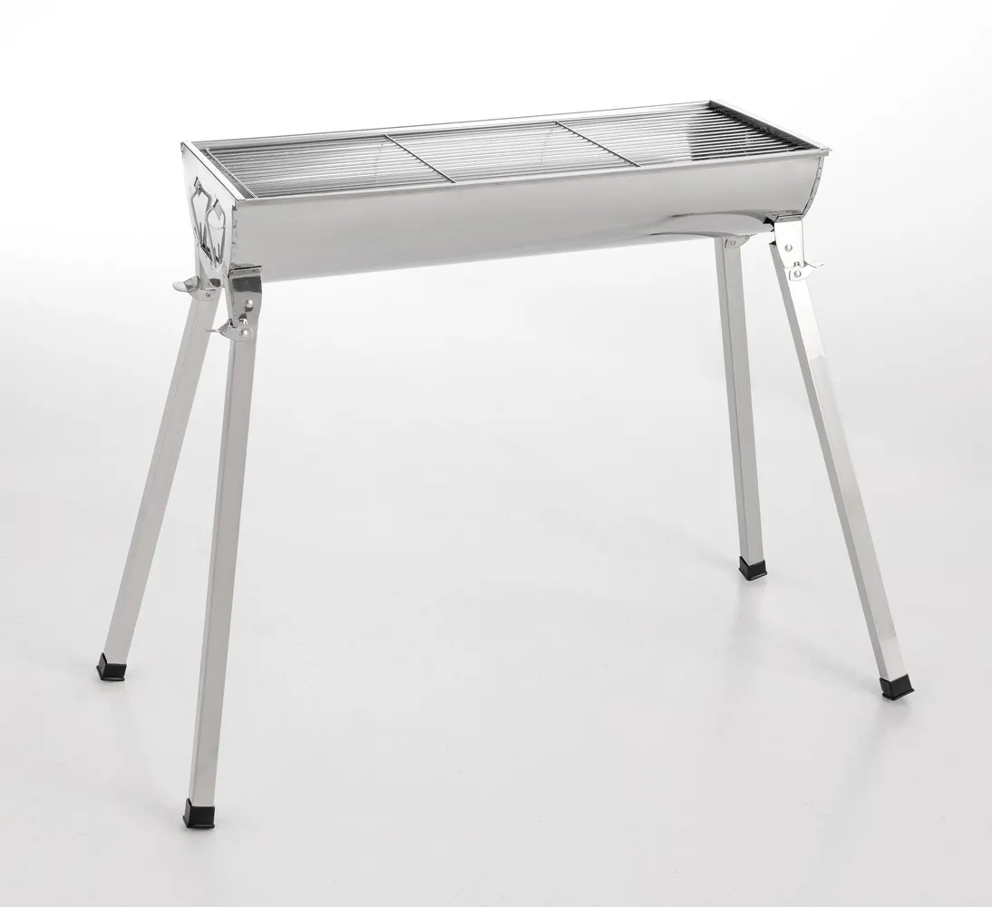 Edelstahl Klappgrill