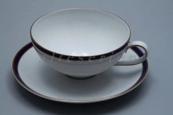 Teetasse mit Untere - Thomas Modell 911 Eva Zeisel Blauband