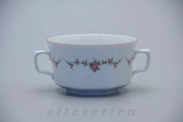Suppentasse - Seltmann Weiden Andrea rosa Ranke 27987