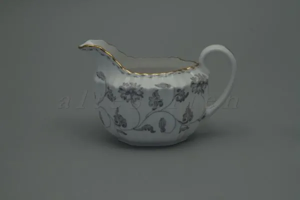 Milchkännchen - Spode Copeland Colonel - grau/grey