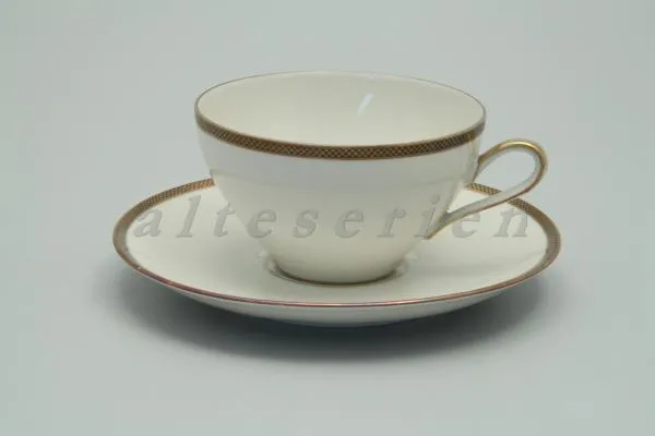 Teetasse mit Untere - Eschenbach Goldrand W1771