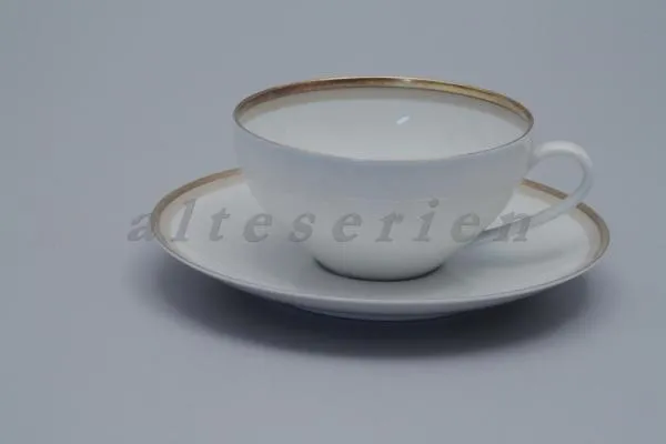 Teetasse mit Untere - Arzberg Form 2000 Gold-beige