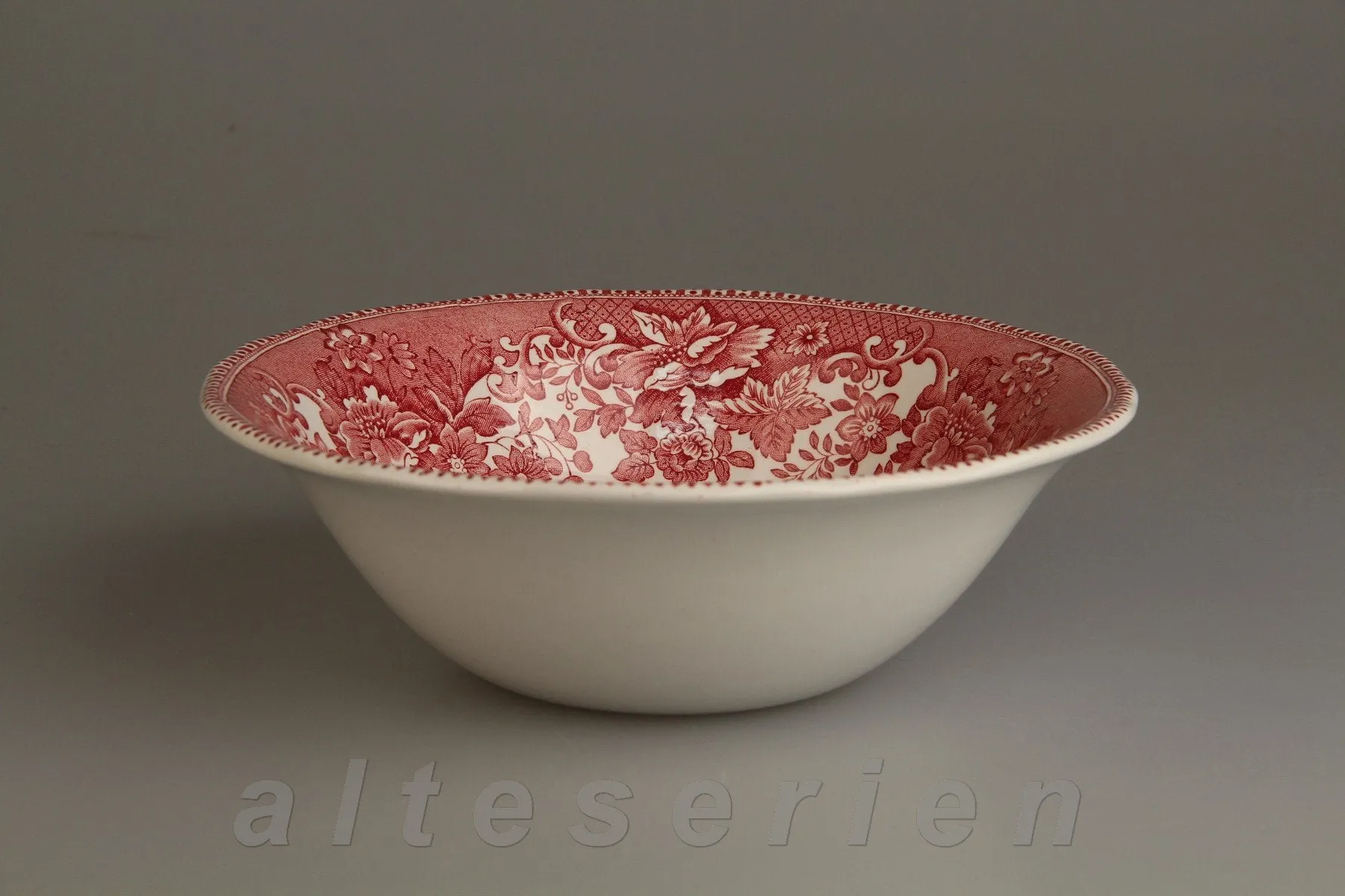 Schüssel mittelgroß - Enoch Wedgwood Avon Cottage red