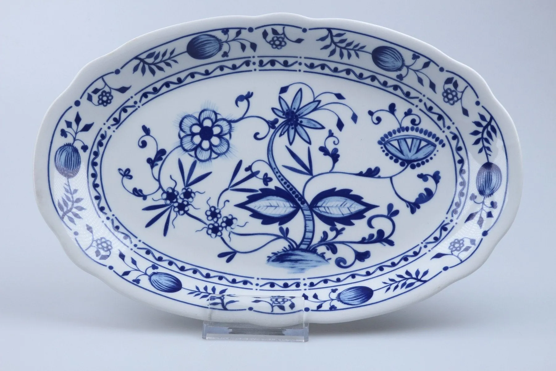 Fleischplatte groß - Kahla/Triptis Zwiebelmuster