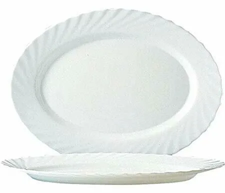 Scopri il Piatto Ovale Trianon 35x24 cm — Tirolix