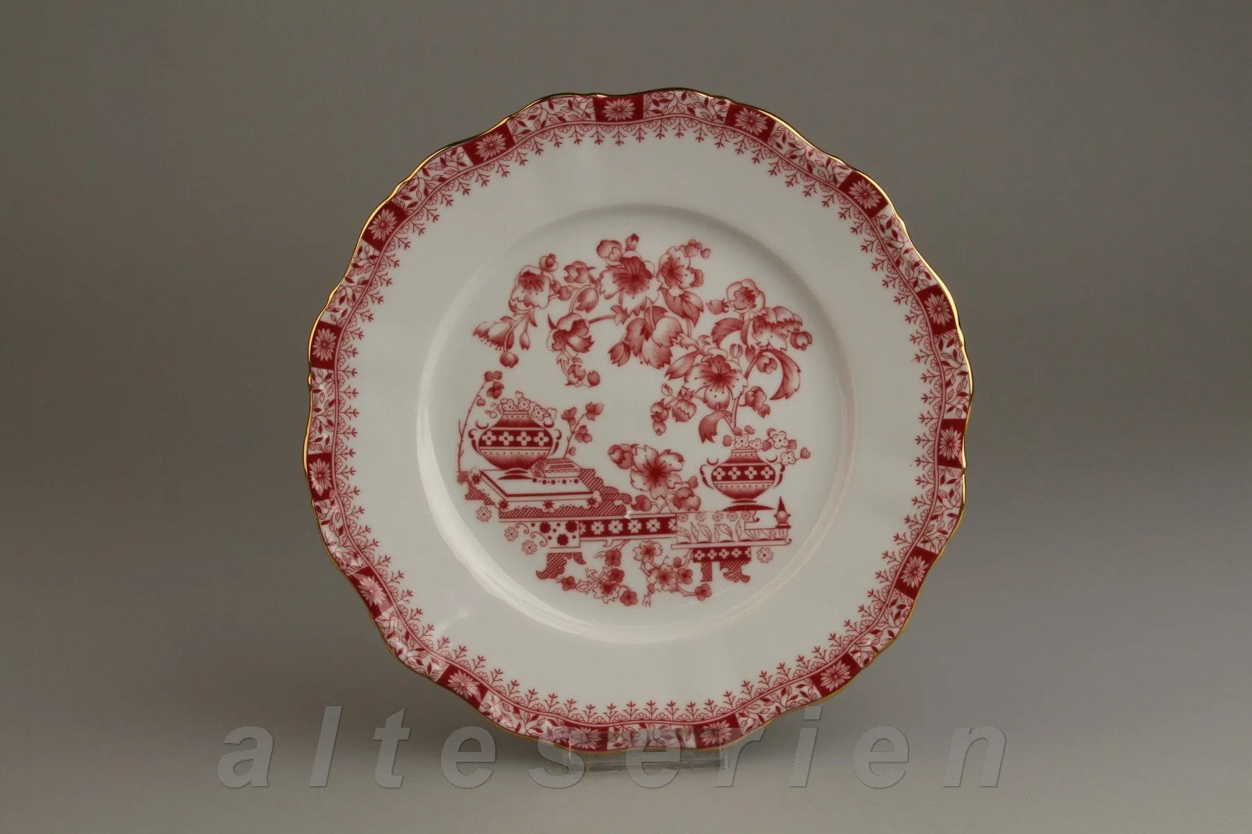 Speiseteller - Seltmann Weiden Theresia China Rot