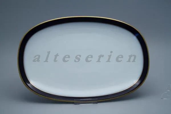 Fleischplatte mittelgroß - Hutschenreuther Echt Kobalt - Royal 03444