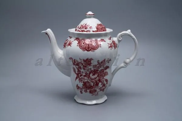 Kaffeekanne groß - Ridgway Windsor rot