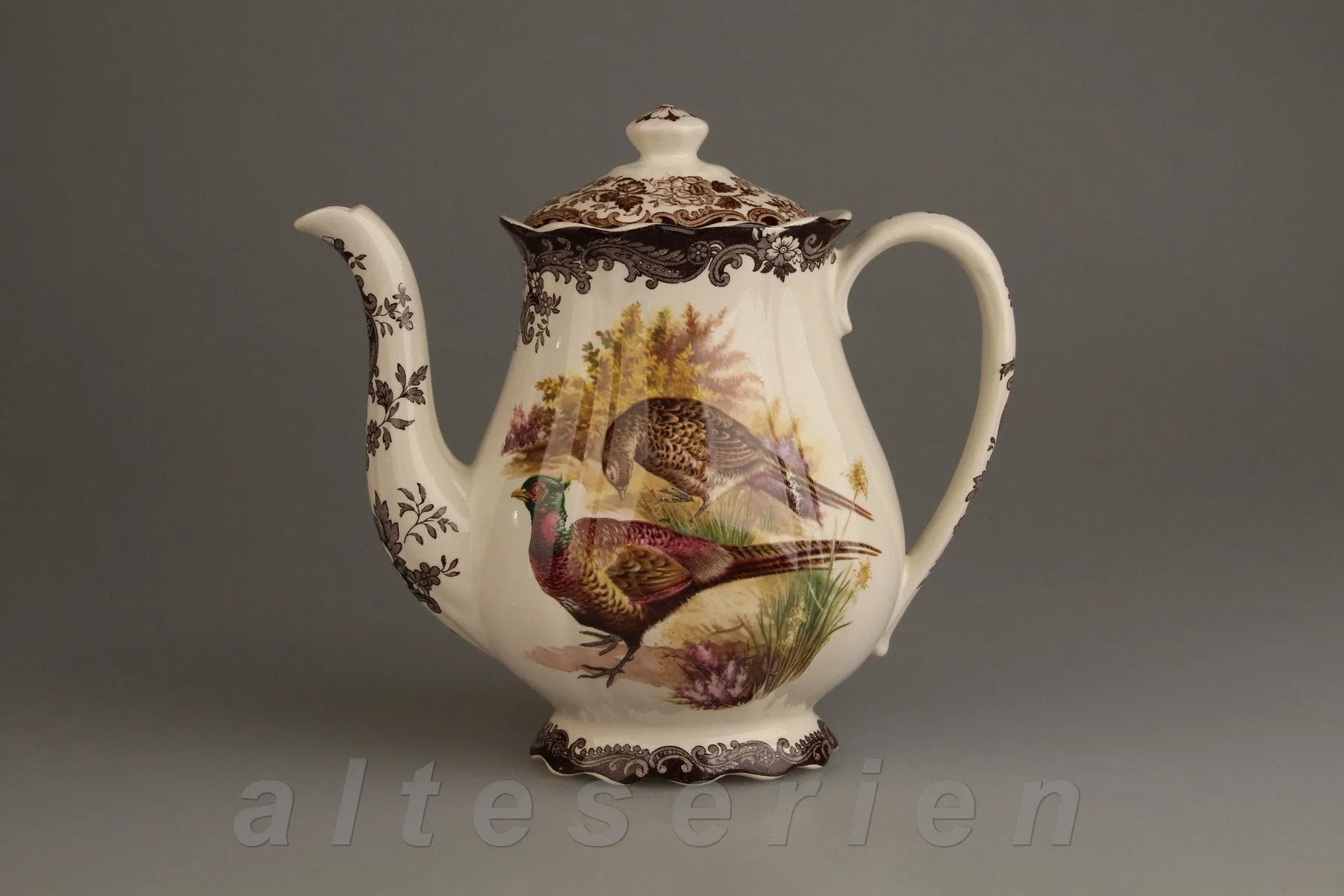 Kaffeekanne groß - Palissy Game Series braun