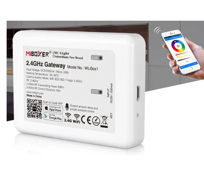 MiBoxer WLAN Kontroller passend zu den LED MiBoxer Produkten