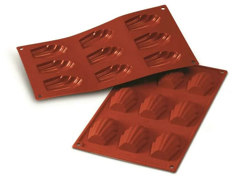 Stampo 9 Madeleine 6,8 cm Classic SF032 Silikomart