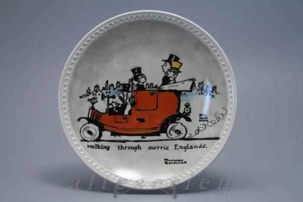 Walking through Merrie England mit OVP - Bradex - amerikanische Rockwell auf Reisen