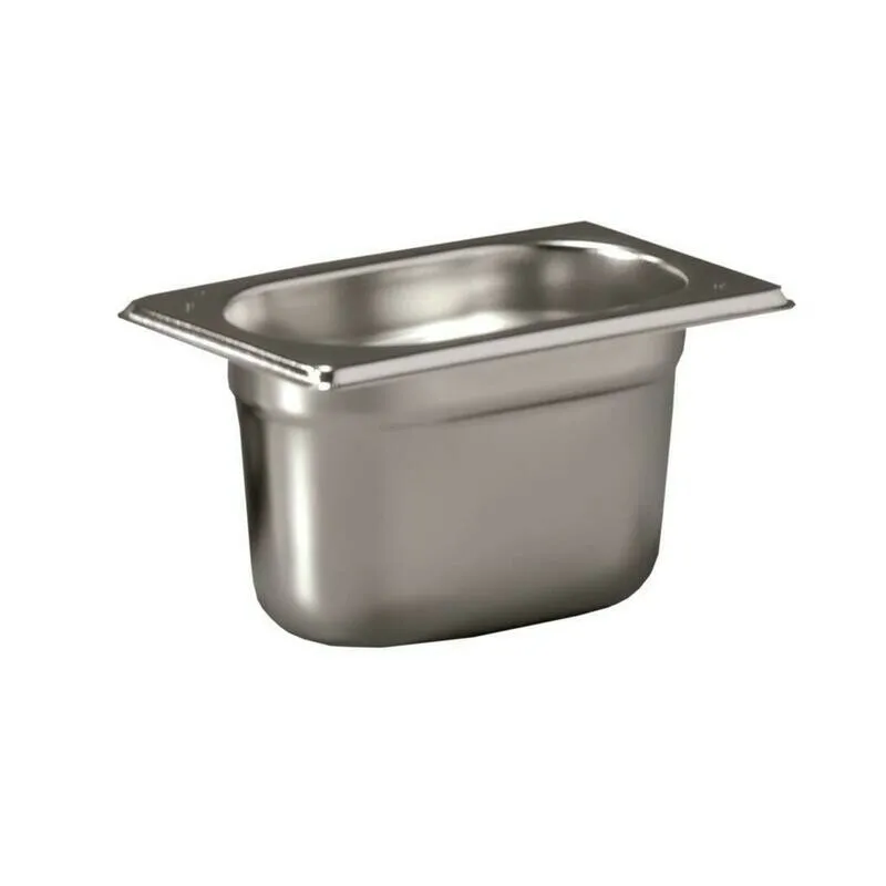 Vasca Gastronorm 1/9 17,6x10,8 cm h 10 cm 19100 Inoxmacel
