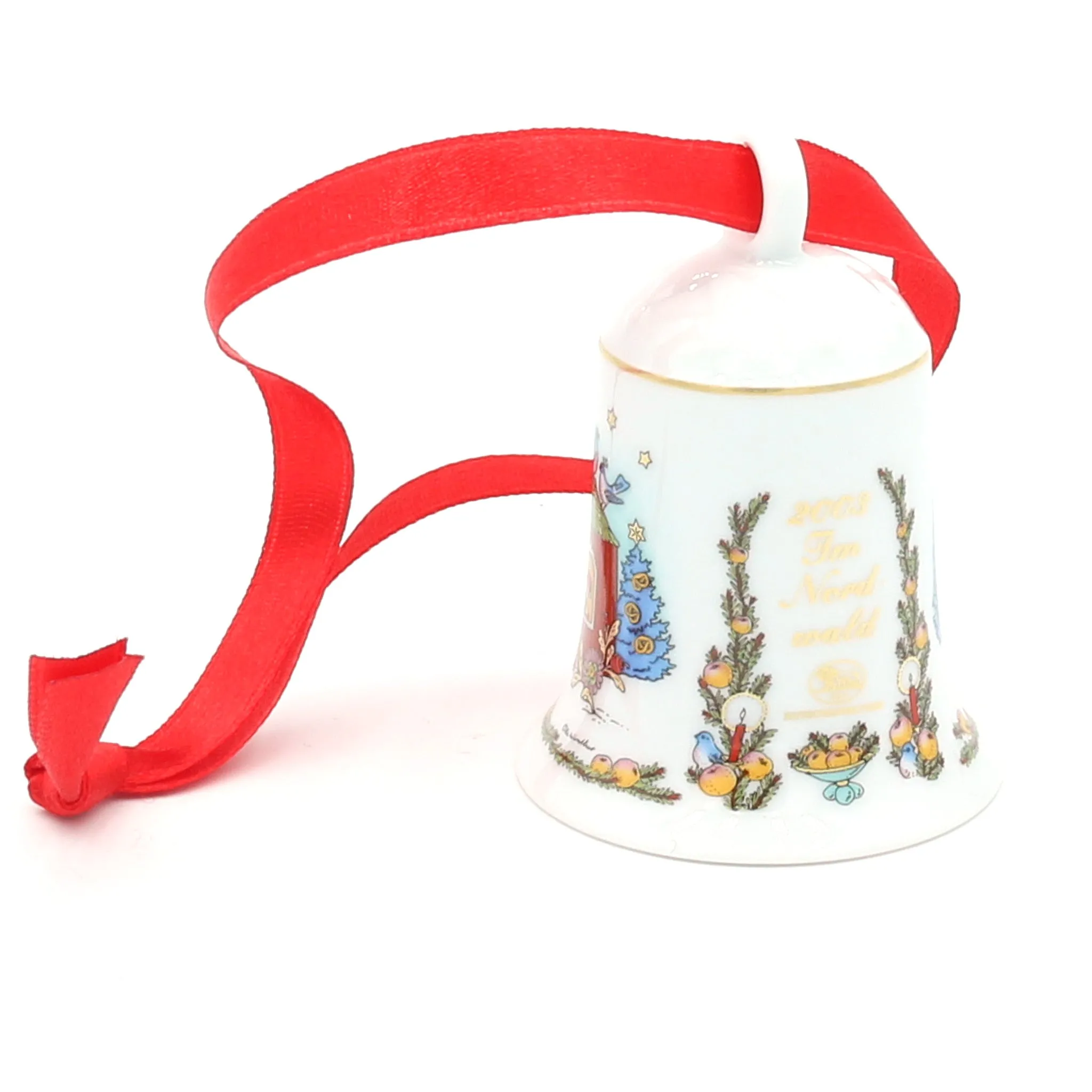 Weihnachtsglocke 2003 - Im Nordwald - Hutschenreuther Weihnachtsartikel Weihnachtsglocken ohne OVP