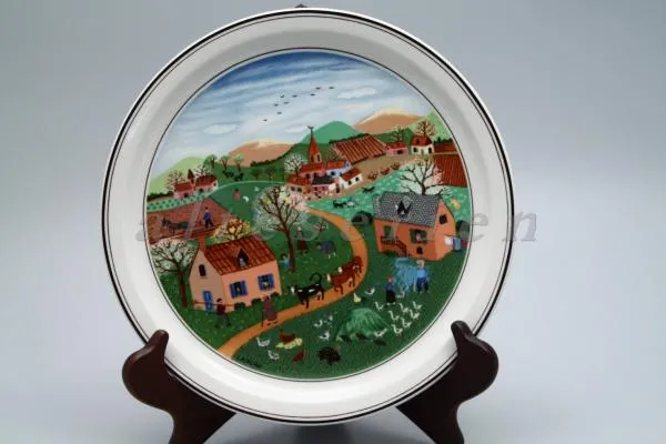 Sammelteller No. 1 Printemps/Spring/Frühling D 23,3 cm - Villeroy & Boch Die Vier Jahreszeiten