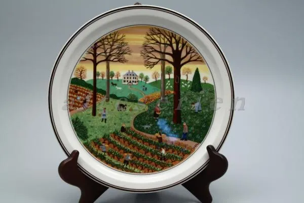 Sammelteller No. 3 Automme/Autumn/Herbst D 23,3 cm - Villeroy & Boch Die Vier Jahreszeiten