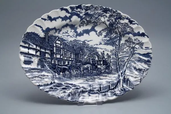 Fleischplatte mg - Myotts Royal Mail blau