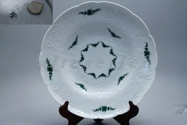 Wandteller groß D 30,9 cm - Fürstenberg Alt Fürstenberg Schlossgarten 02762