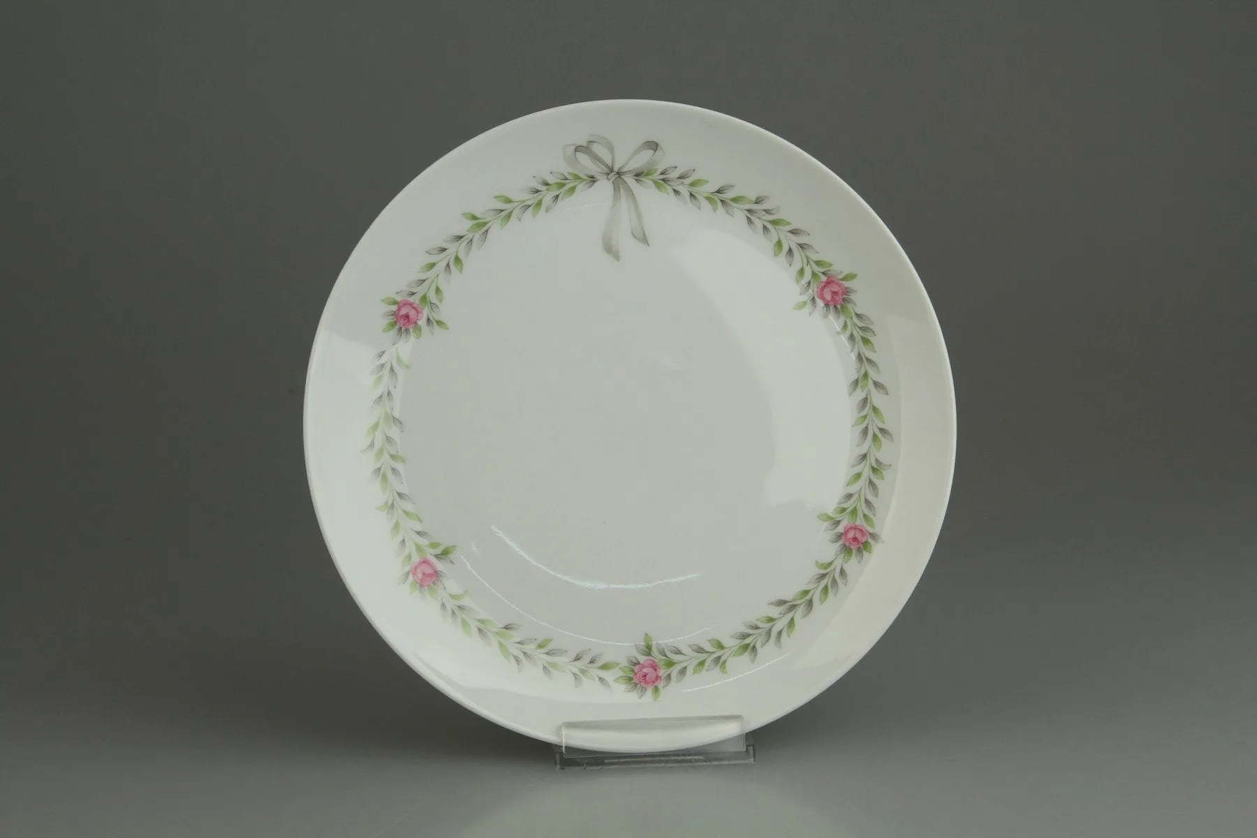 Kuchenteller - Krautheim Rosenranke mit Schleife