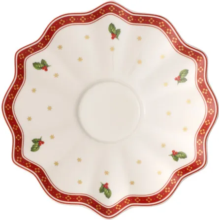 Toy's Delight Kaffee-/Tee-Untertasse weiß Porzellan