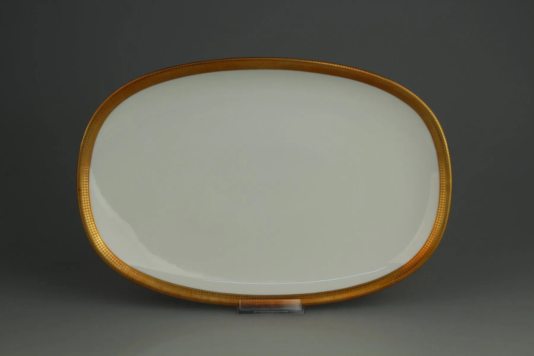 Fleischplatte mittelgroß - Hutschenreuther Drache - Exklusiv Goldraute 3409