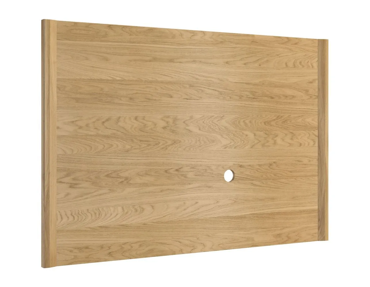 Rückwandpaneel "Topusko" 16, Eiche, teilmassiv - Abmessungen: 103 x 150 x 4 cm (H x B x T)