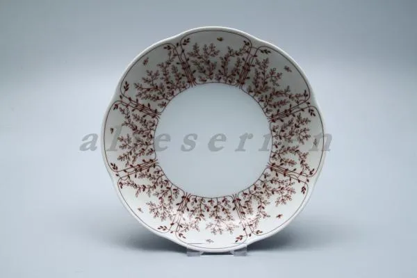 Suppenteller - Tirschenreuth Fleur Blätterzauber - Braun