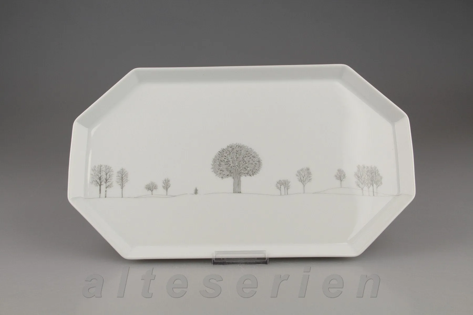 Fleischplatte groß - Rosenthal Polygon Winterreise