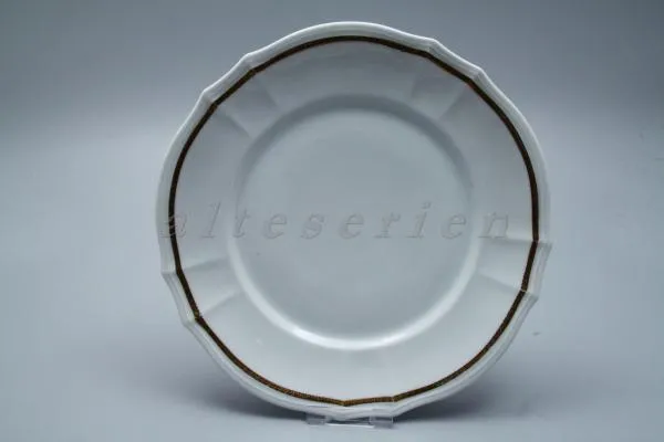 Speiseteller - Fürstenberg Anna Carina Goldstrukturrand 23185