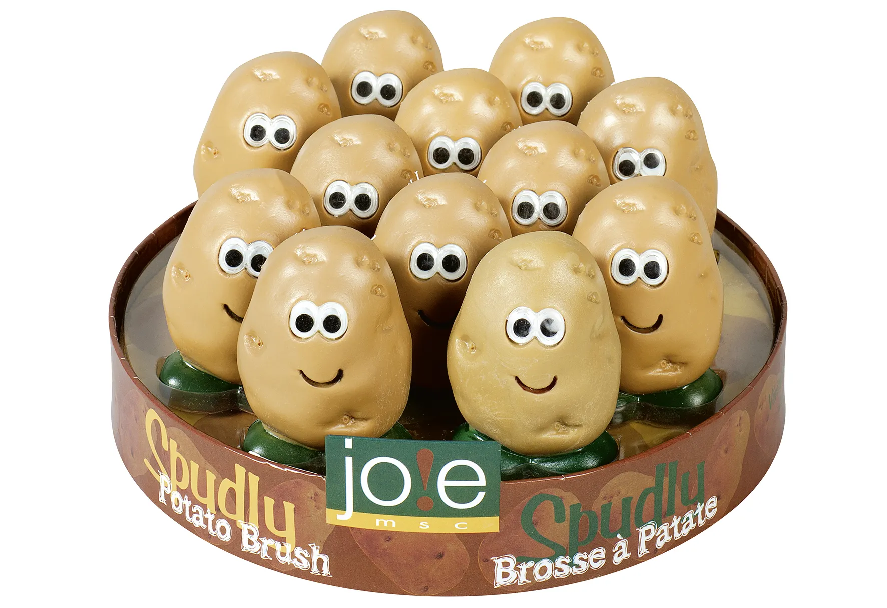 Kartoffelbürste Mr.Potato Kunststoff, optimal für den Küchengebrauch