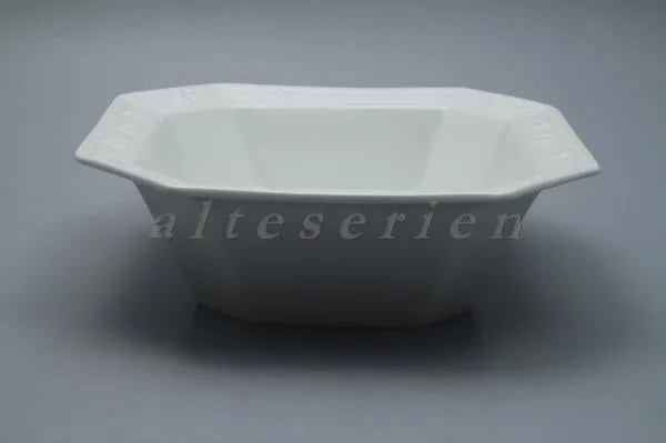 Schüssel mittelgroß - KPM Berlin Kurland II.Wahl Dekor uni weiß