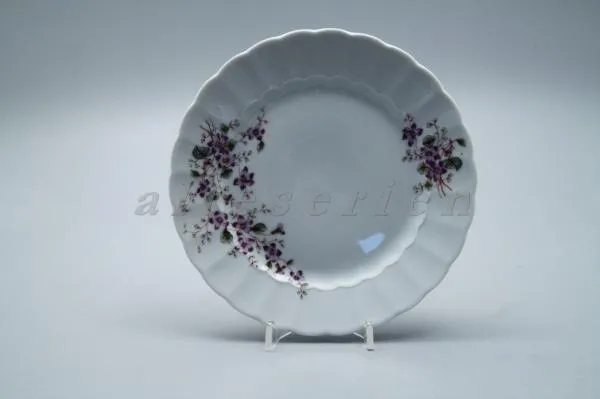 Kuchenteller - Eschenbach Bayreuth Veilchen Dekor 2
