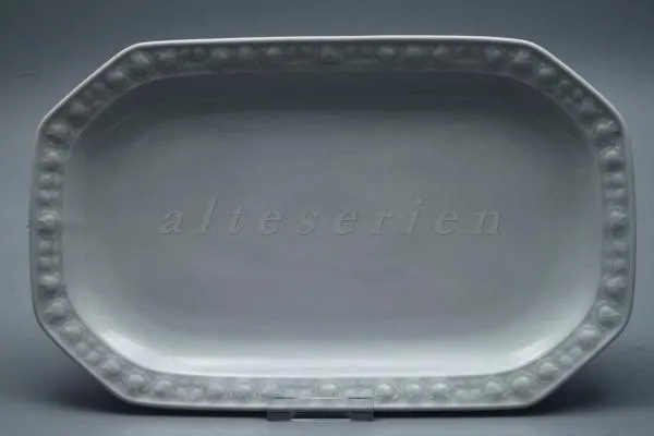 Königskuchenplatte - Winterling Röslau alte Serien Rosenkante Weiß