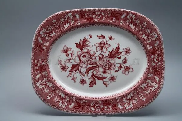 mittelgroße Fleischplatte - Wood & Sons England Westminster