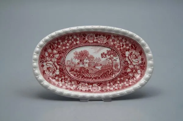 Unterteil für Buttersauciere mit Spiegel - Villeroy & Boch Rusticana rot