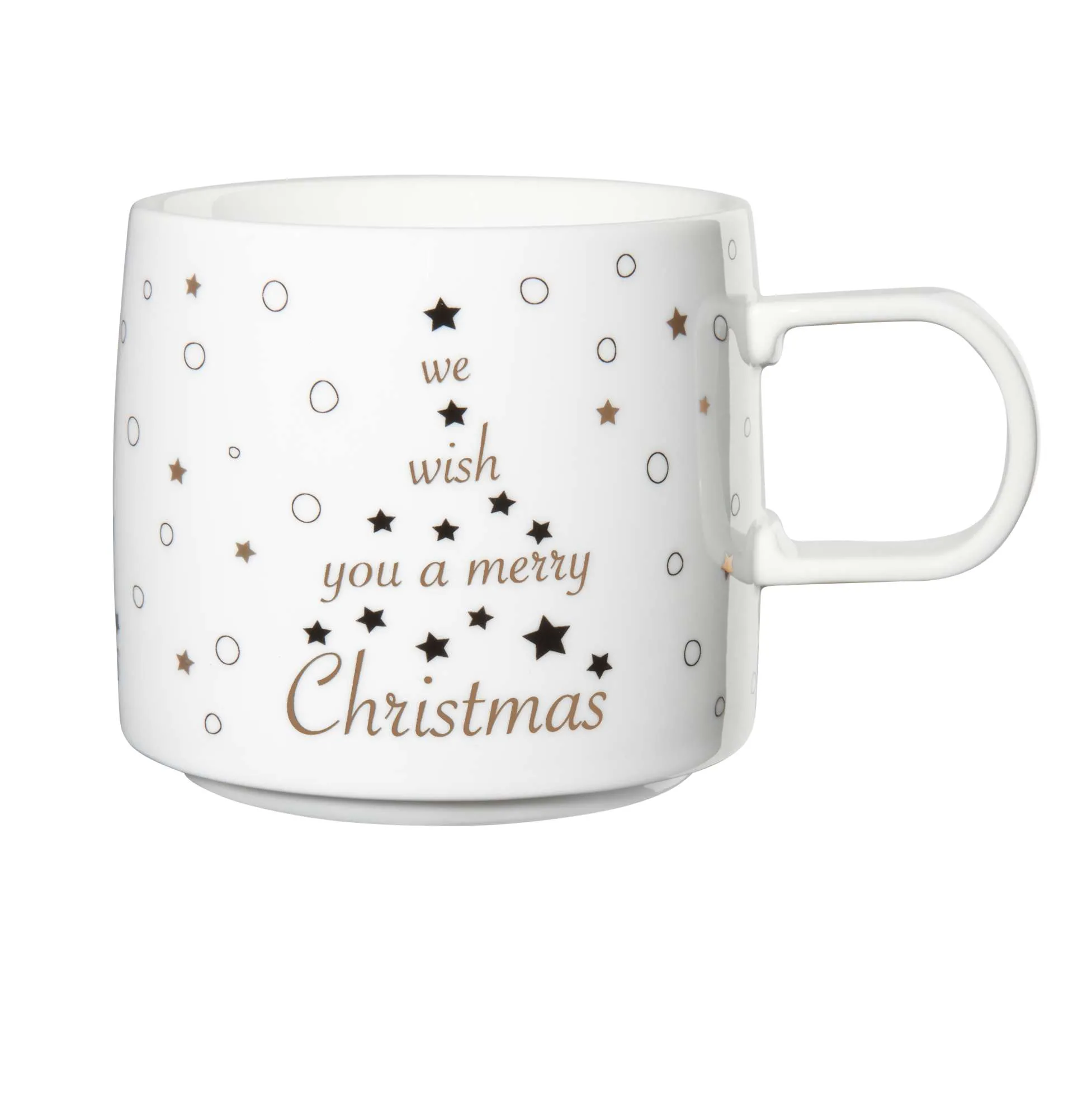 muga Henkelbecher ''Merry XMAS'' 0,35l Porzellan