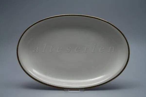 Fleischplatte mittelgroß - Seltmann Weiden Liane Goldreliefrand 16743