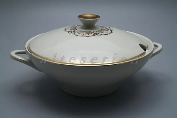 Suppenterrine - Johann Haviland Goldrand 1015