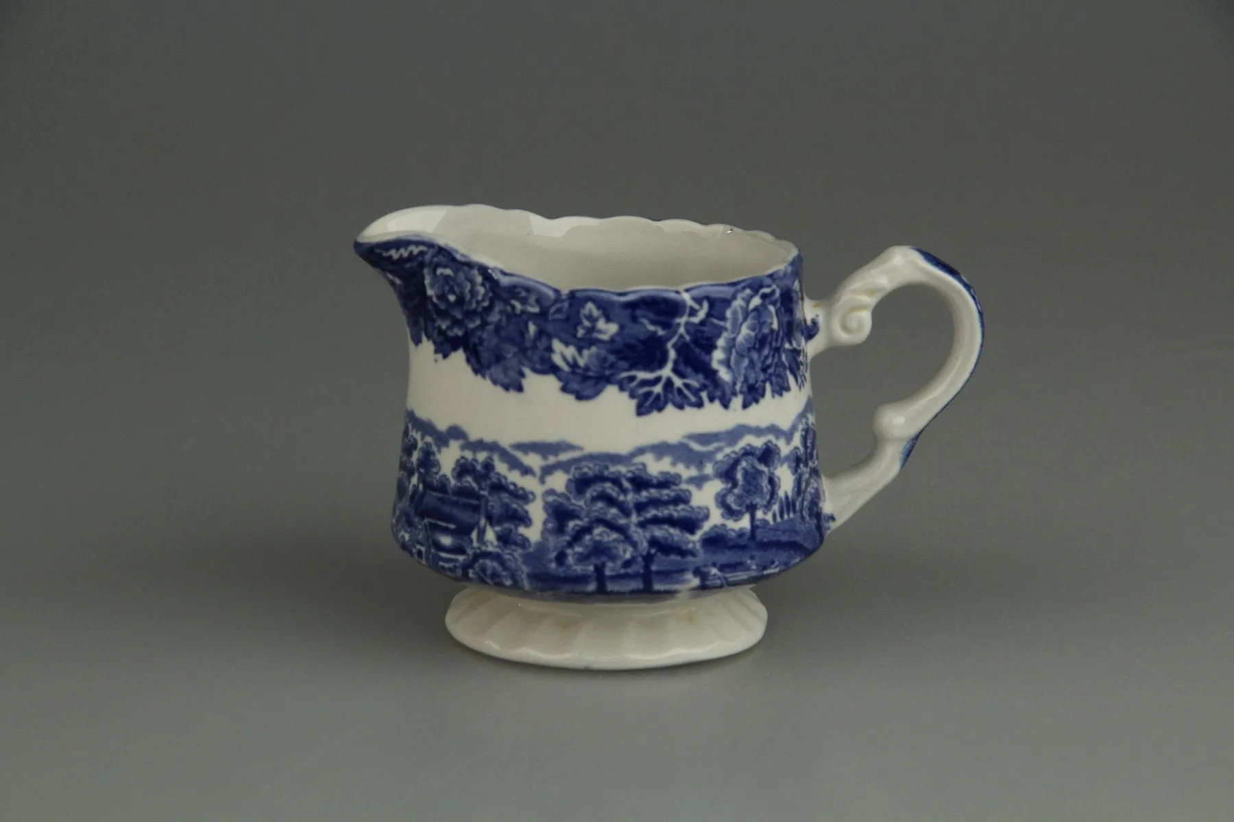 Milchkännchen - Wood & Sons England English Scenery Blau Blue