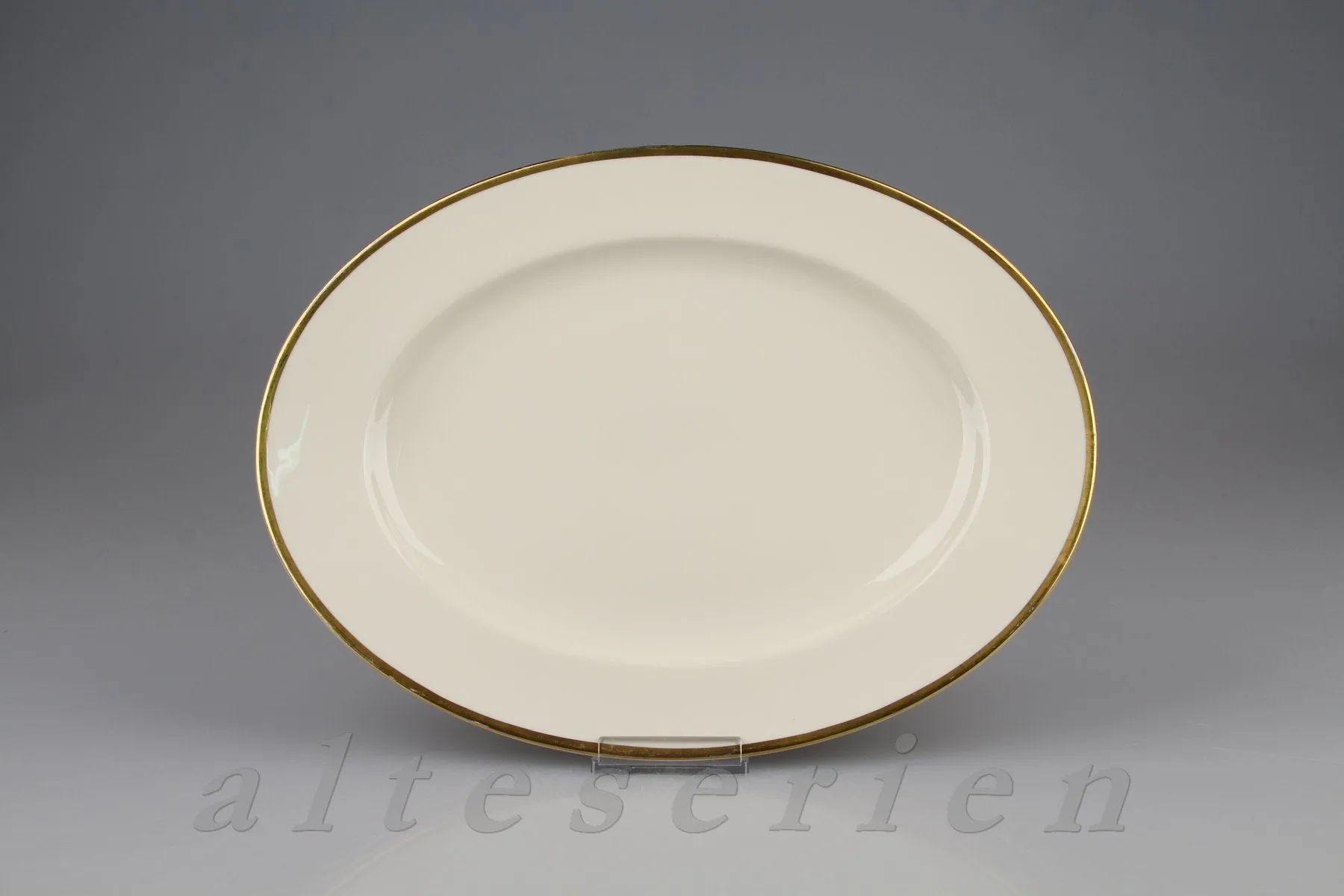 Fleischplatte mittelgroß - Rosenthal Aida Goldrand 1473